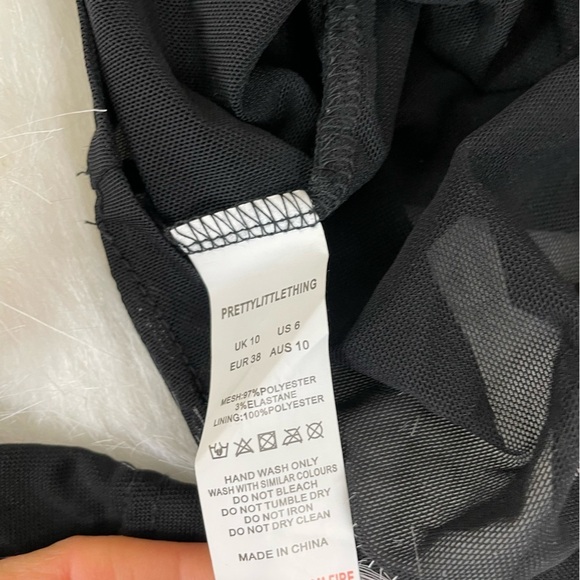 New Pretty Little Thing Sheer Corset Style Dress Lingerie 6 - Picture 8 of 9